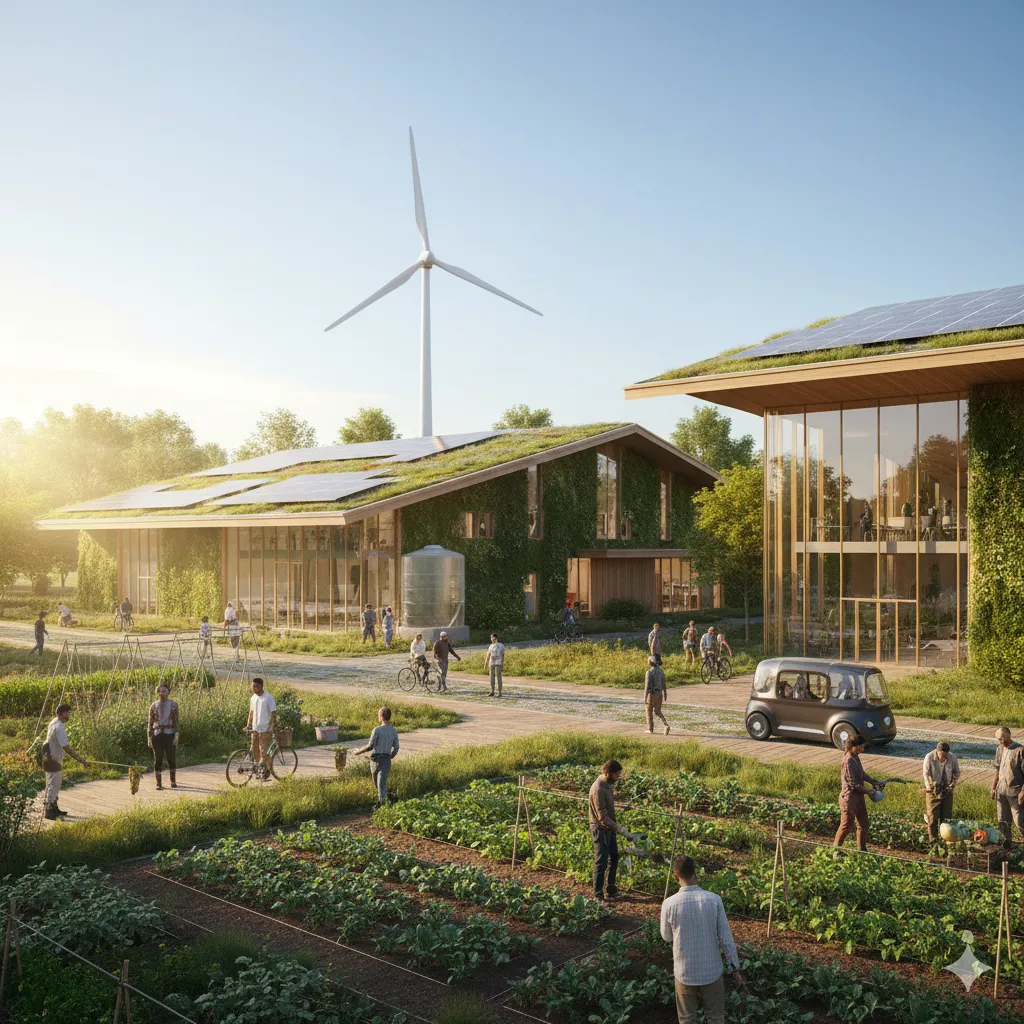 Equipe da TechGreen discutindo novas inovações sustentáveis.